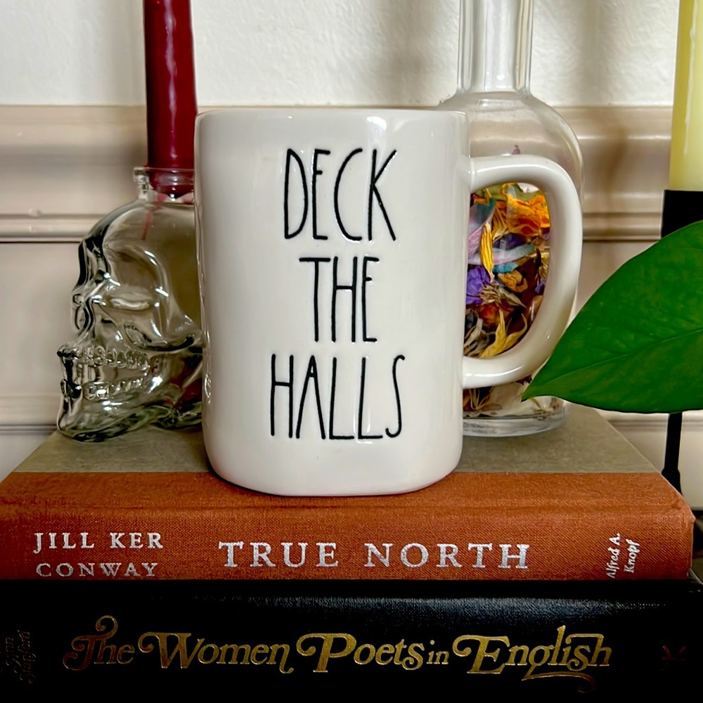 Rae Dunn Deck The Halls Mug